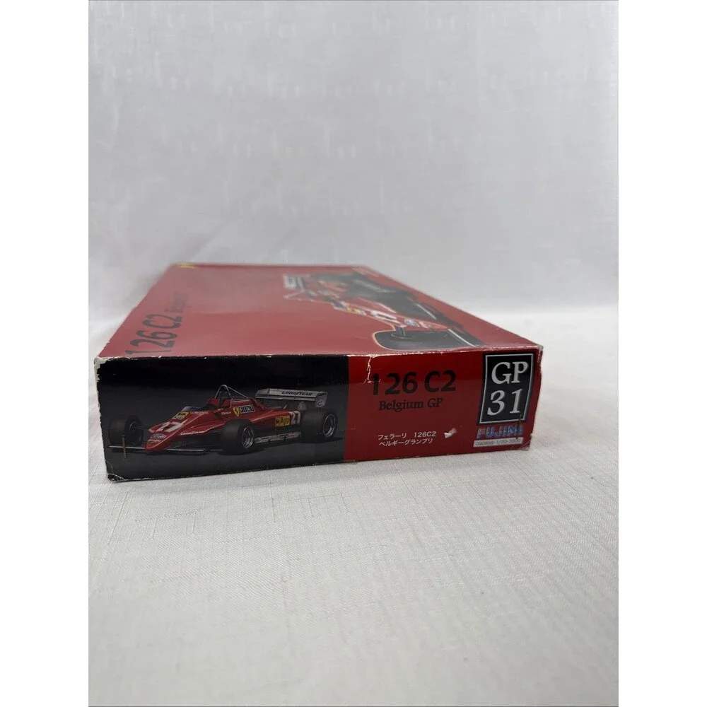 Fujimi 1:20 1981 Ferrari 126 C2 Belgium GP Model Kit Made in Japan